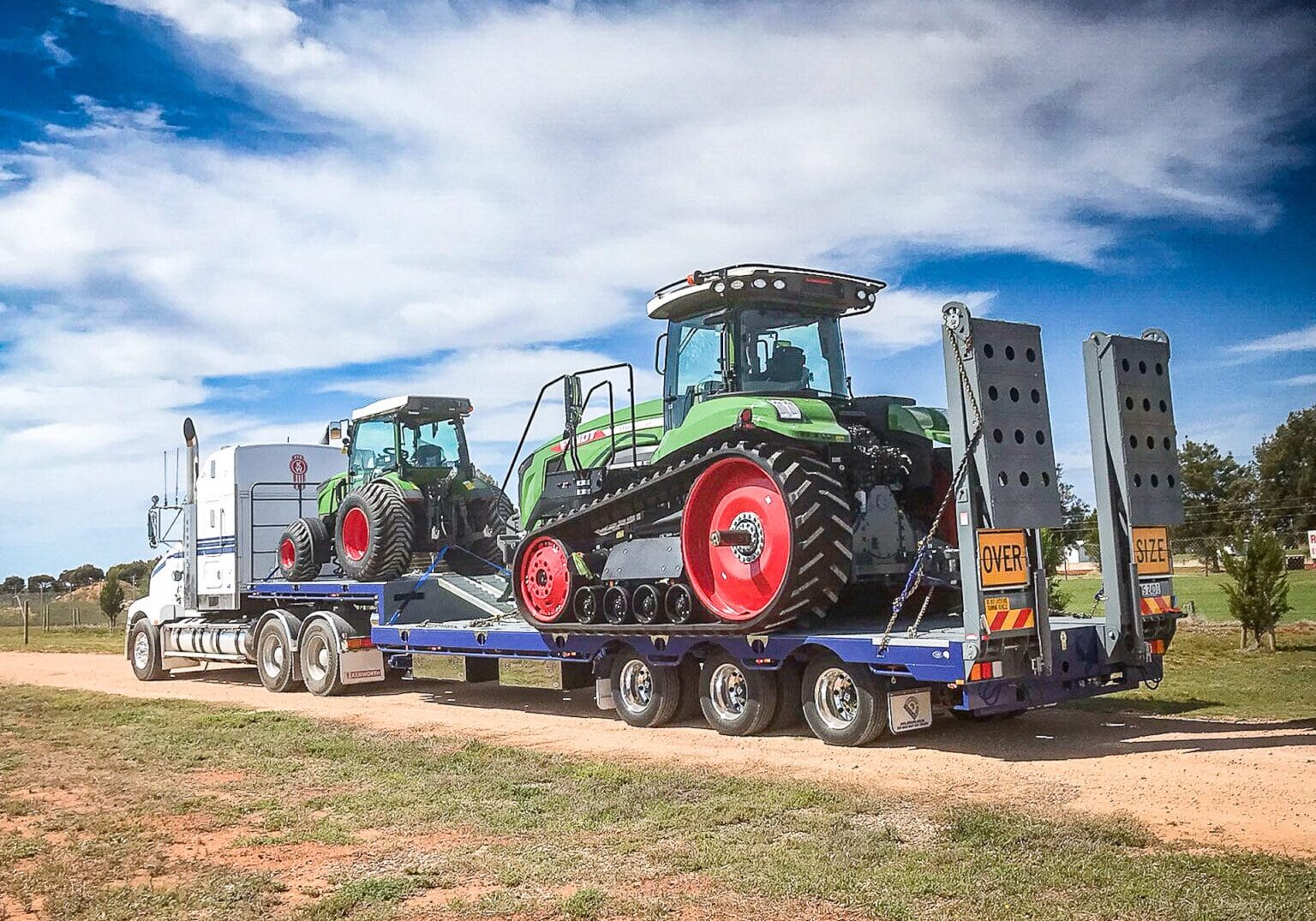 Heavy-duty widener trailer