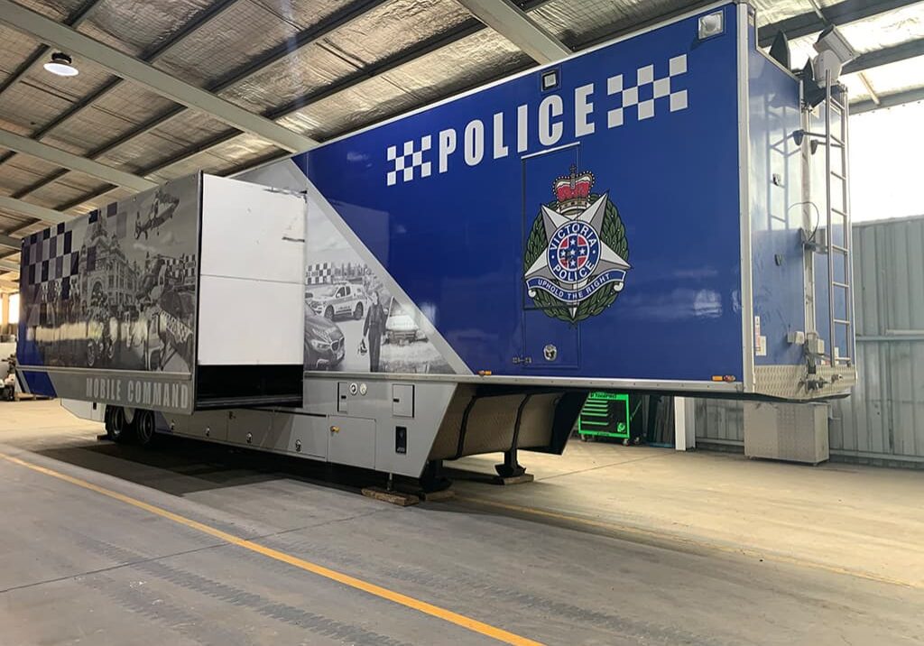 Command centres Mobile Command Centre Victoria Police