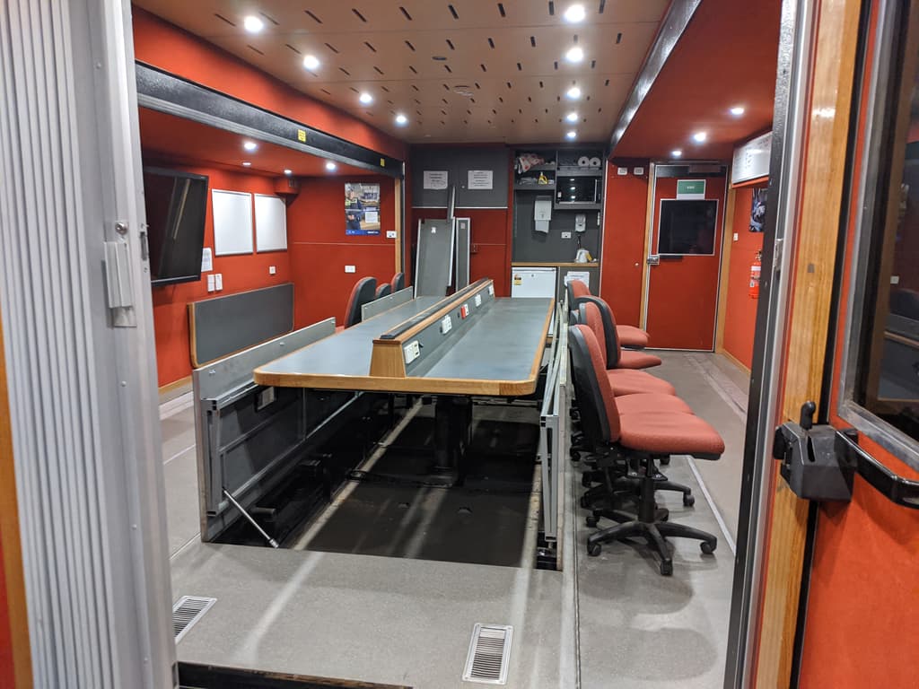 Command centres Victoria Police Mobile Command Centre