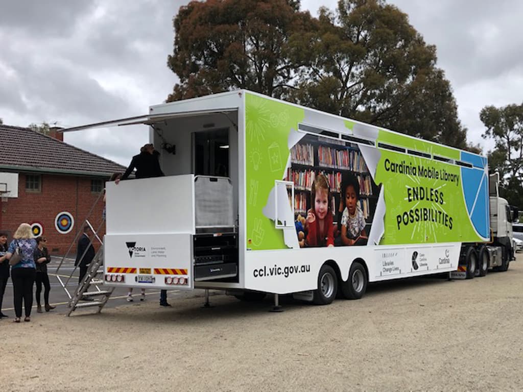 Semi-Trailer Based Mobile Libraries & Bookmobiles – Gallery