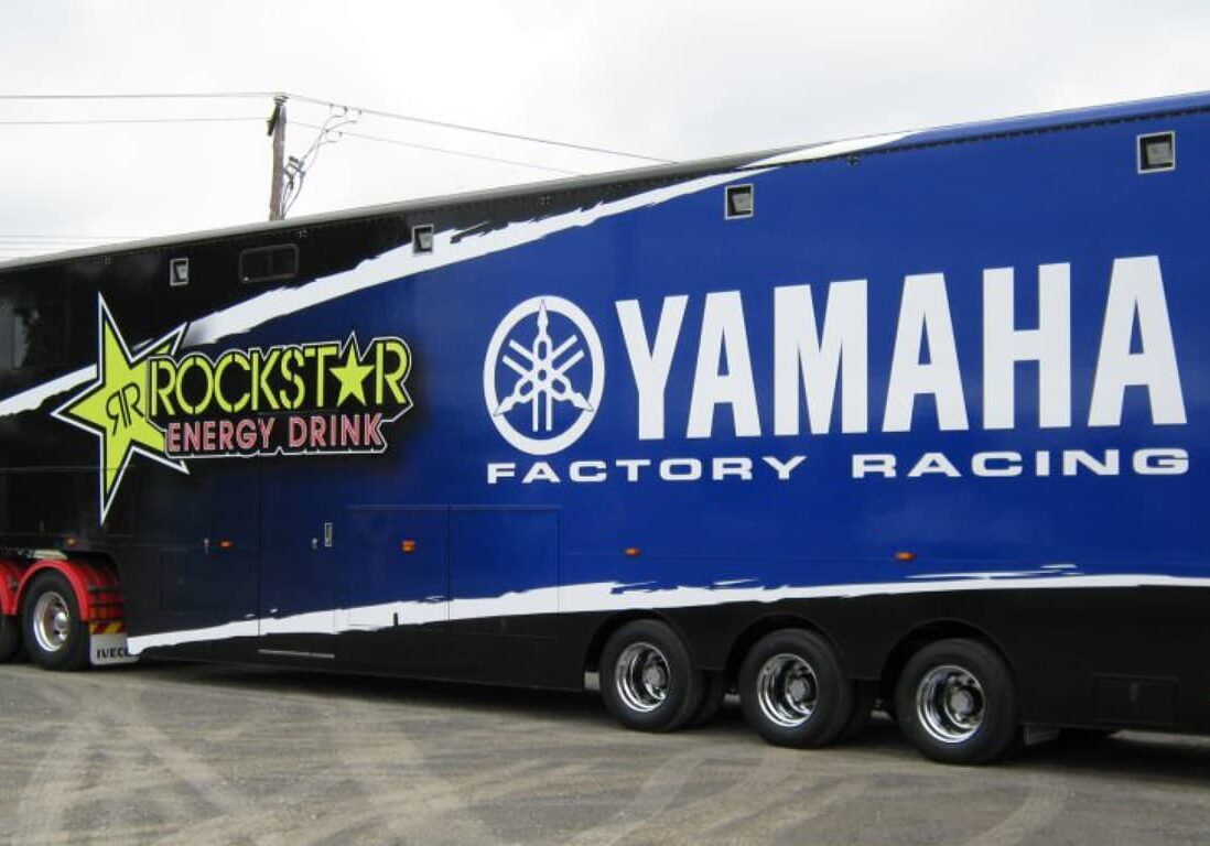 Motorsport slider yamaha