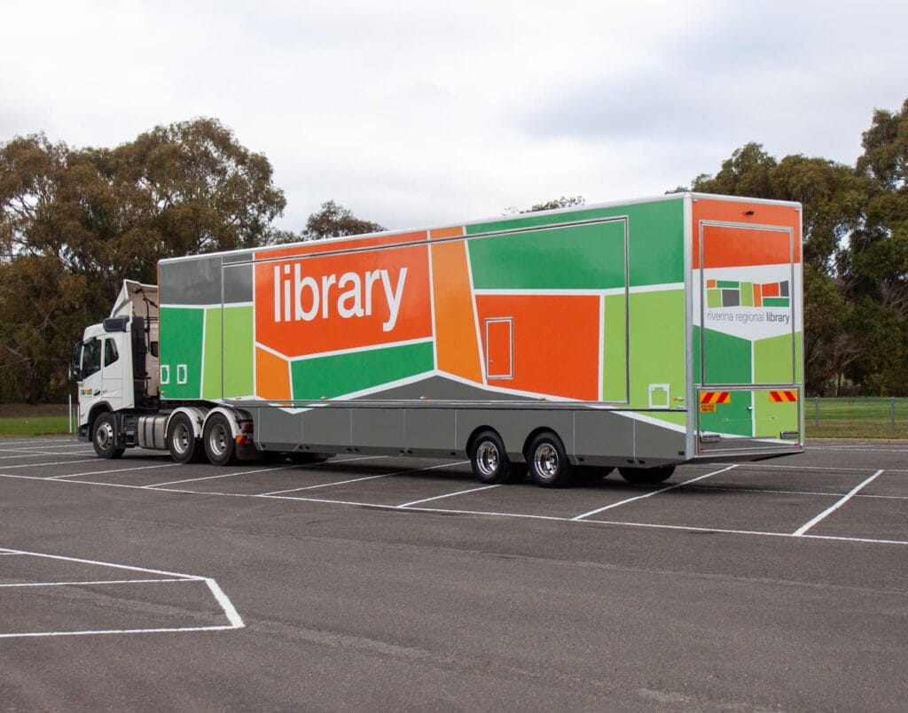 Semi-Trailer Based Mobile Libraries & Bookmobiles – Gallery