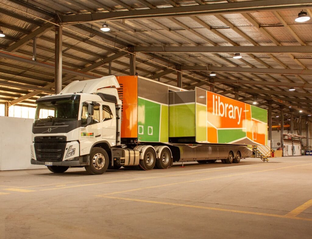 Semi-Trailer Based Mobile Libraries & Bookmobiles – Gallery