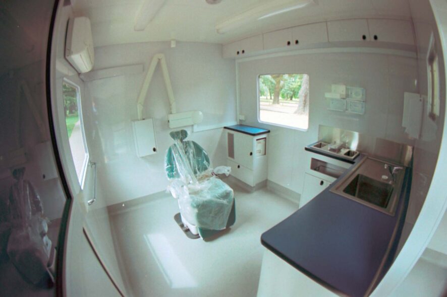 Dental Services Van Interior