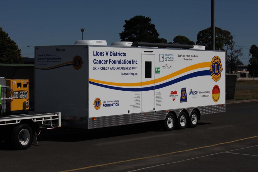 Lions V Districts Cancer Foundation Skin Check and Awareness Unit