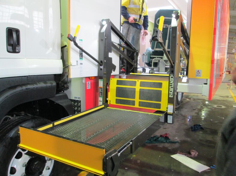 Kimberley Renal Services Wheelchair Lift